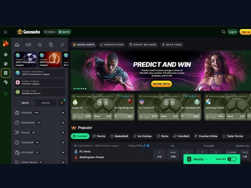 Cashback und Rakeback über alle Mechaniken bei Casinacho Casino Nacho Casino für Österreich